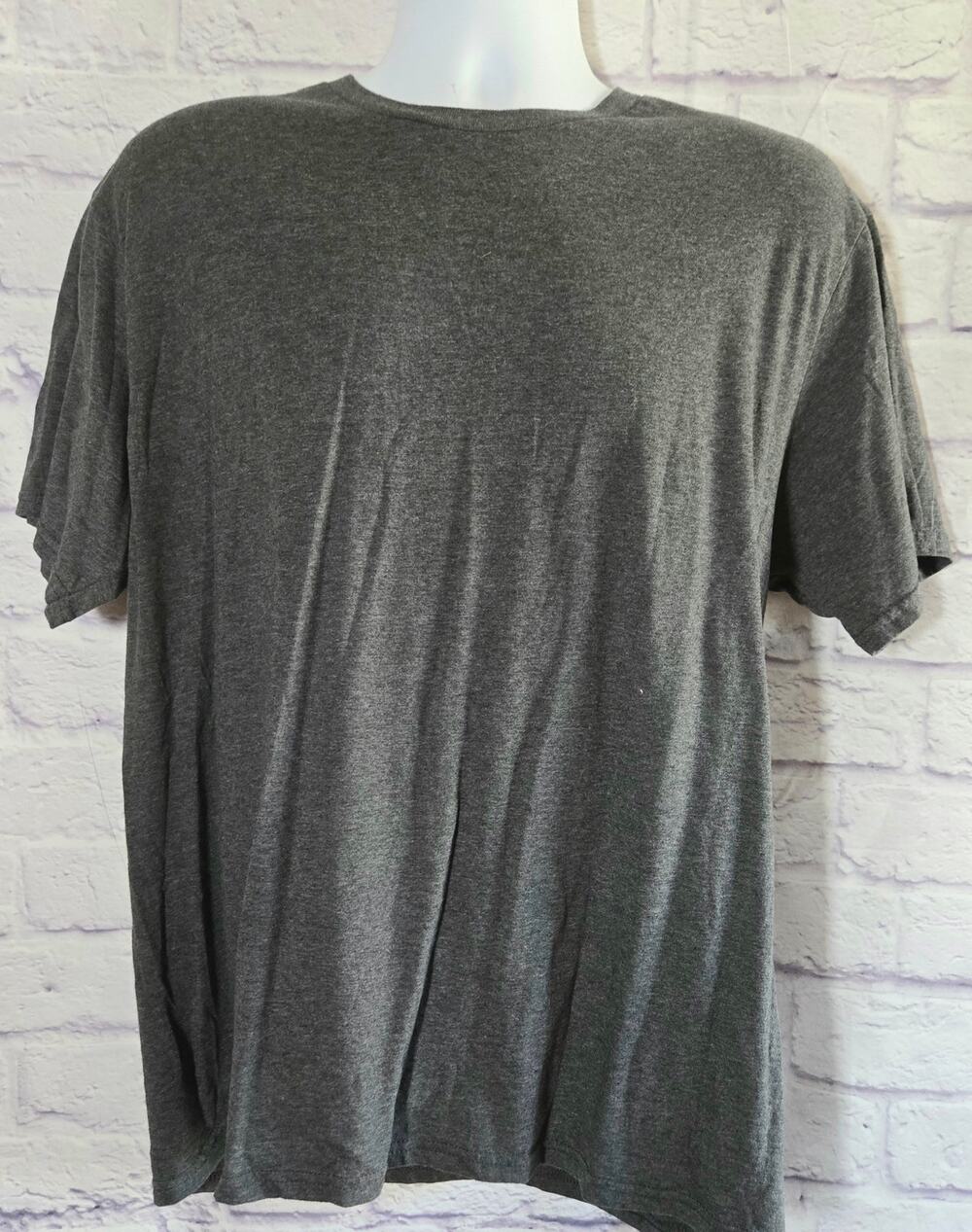 Port & Company Gray I Study Triggernometry Graphic T Shirt Large